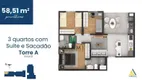 Foto 24 de Apartamento com 3 Quartos à venda, 62m² em Centro, Pinhais