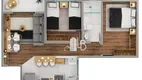 Foto 13 de Apartamento com 2 Quartos à venda, 51m² em Martins, Uberlândia