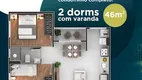 Foto 5 de Apartamento com 2 Quartos à venda, 46m² em Vila Nova Aparecida, Mogi das Cruzes