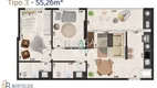 Foto 71 de Apartamento com 2 Quartos à venda, 55m² em Marapé, Santos