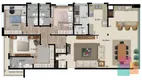 Foto 3 de Apartamento com 3 Quartos à venda, 161m² em América, Joinville