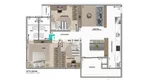 Foto 23 de Apartamento com 2 Quartos à venda, 62m² em Centro, Pinhais