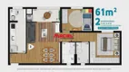 Foto 17 de Apartamento com 2 Quartos à venda, 62m² em Pagador de Andrade, Jacareí