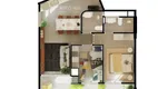 Foto 10 de Apartamento com 2 Quartos à venda, 53m² em Água Verde, Curitiba