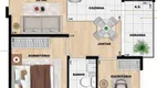 Foto 4 de Apartamento com 2 Quartos à venda, 36m² em Jardim das Flores, Osasco