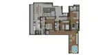 Foto 2 de Apartamento com 3 Quartos à venda, 249m² em Atiradores, Joinville