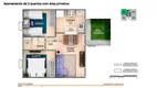 Foto 21 de Apartamento com 2 Quartos para alugar, 42m² em Coacu, Eusébio