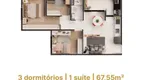 Foto 11 de Apartamento com 2 Quartos à venda, 56m² em Mogi Moderno, Mogi das Cruzes