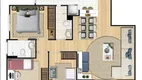 Foto 7 de Apartamento com 3 Quartos à venda, 68m² em Sacomã, São Paulo