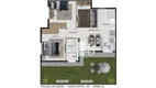 Foto 5 de Apartamento com 2 Quartos à venda, 40m² em Gávea Sul, Uberlândia