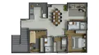 Foto 6 de Apartamento com 2 Quartos à venda, 55m² em Bom Jesus, São José dos Pinhais