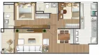 Foto 22 de Apartamento com 2 Quartos à venda, 65m² em Parque Santo Antônio, Jacareí