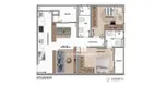 Foto 12 de Apartamento com 2 Quartos à venda, 65m² em Centro, Pinhais