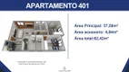 Foto 2 de Apartamento com 2 Quartos à venda, 49m² em Miramar, Belo Horizonte