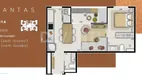 Foto 24 de Apartamento com 1 Quarto à venda, 46m² em Nova Campinas, Campinas