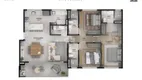 Foto 2 de Apartamento com 3 Quartos à venda, 128m² em Cacupé, Florianópolis