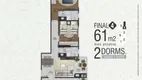 Foto 15 de Apartamento com 2 Quartos à venda, 61m² em Nova Mirim, Praia Grande