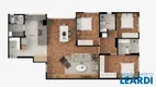 Foto 8 de Apartamento com 3 Quartos à venda, 122m² em Higienópolis, São Paulo