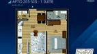 Foto 6 de Apartamento com 1 Quarto à venda, 42m² em Trindade, Florianópolis