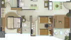 Foto 20 de Apartamento com 2 Quartos à venda, 55m² em Tirol, Natal
