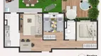 Foto 16 de Apartamento com 2 Quartos à venda, 63m² em Jardim Barro Branco, Cotia