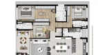 Foto 47 de Apartamento com 3 Quartos à venda, 140m² em Bigorrilho, Curitiba