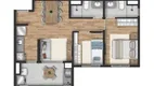 Foto 5 de Apartamento com 2 Quartos à venda, 50m² em Vila Lisboa, São Paulo