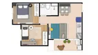Foto 24 de Apartamento com 2 Quartos à venda, 48m² em Centro, Osasco