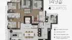 Foto 32 de Apartamento com 4 Quartos à venda, 149m² em Gutierrez, Belo Horizonte