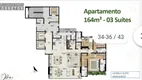 Foto 3 de Apartamento com 4 Quartos à venda, 164m² em Caminho Das Árvores, Salvador