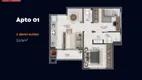 Foto 8 de Apartamento com 2 Quartos à venda, 53m² em Passa Vinte, Palhoça