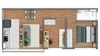 Foto 13 de Apartamento com 2 Quartos à venda, 43m² em Presidente Altino, Osasco