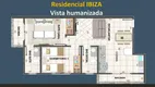 Foto 2 de Apartamento com 2 Quartos à venda, 50m² em Alto Umuarama, Uberlândia