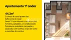 Foto 4 de Apartamento com 1 Quarto à venda, 45m² em Campo Duna, Garopaba