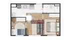 Foto 10 de Apartamento com 2 Quartos à venda, 34m² em Chácara Califórnia, São Paulo