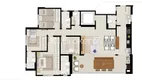 Foto 11 de Apartamento com 3 Quartos à venda, 133m² em Setor Bueno, Goiânia