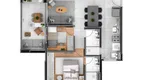 Foto 7 de Apartamento com 2 Quartos à venda, 65m² em Panamby, São Paulo