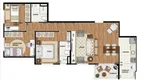 Foto 33 de Apartamento com 3 Quartos à venda, 83m² em Vila das Mercês, São Paulo