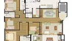 Foto 9 de Apartamento com 3 Quartos à venda, 118m² em Campo Belo, São Paulo