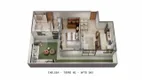 Foto 57 de Apartamento com 2 Quartos à venda, 56m² em Granja Marileusa , Uberlândia