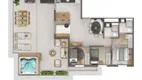 Foto 5 de Apartamento com 3 Quartos à venda, 81m² em Vila Sônia, São Paulo