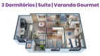 Foto 39 de Apartamento com 2 Quartos para alugar, 47m² em Cidade Industrial, Curitiba