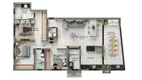 Foto 20 de Apartamento com 3 Quartos à venda, 117m² em Granada, Uberlândia