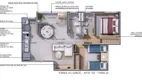 Foto 5 de Apartamento com 2 Quartos à venda, 50m² em Nova Parnamirim, Parnamirim