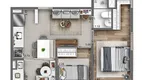 Foto 6 de Apartamento com 2 Quartos à venda, 40m² em Vila Carmosina, São Paulo