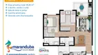 Foto 32 de Apartamento com 2 Quartos à venda, 58m² em PRAIA DE MARANDUBA, Ubatuba