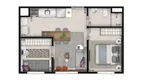 Foto 10 de Apartamento com 2 Quartos à venda, 35m² em Jardim Planalto, São Paulo