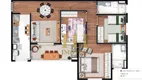 Foto 6 de Apartamento com 3 Quartos à venda, 106m² em Bosque Flamboyant, Taubaté