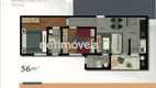 Foto 3 de Apartamento com 2 Quartos à venda, 56m² em Castelo, Belo Horizonte