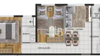 Foto 4 de Apartamento com 2 Quartos à venda, 40m² em Gávea Sul, Uberlândia